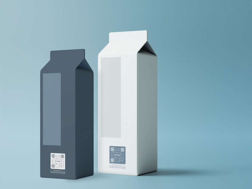 вариант размещения логотипа на продукте